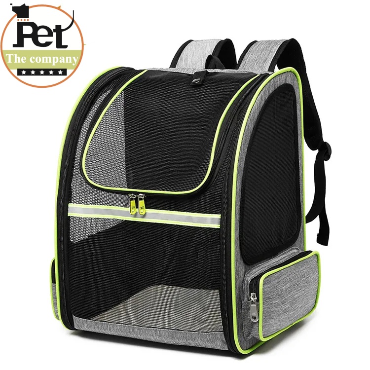 BH1014 Pet backpack transparent folding out cat carrying bag