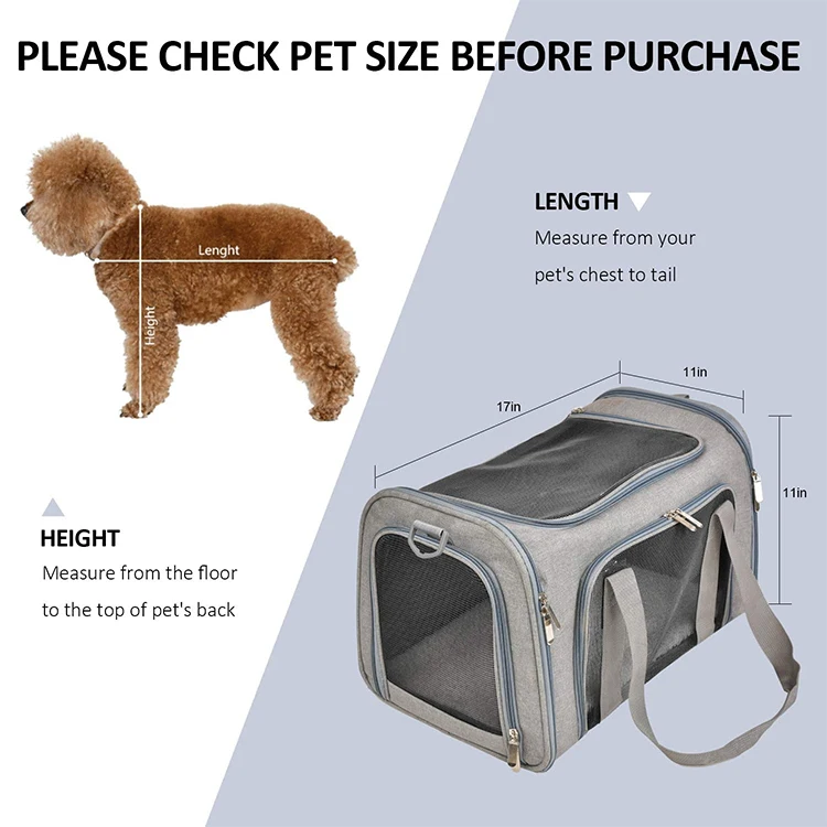 Custom Pet Carrier Bags - Made in China for Worldwide Export